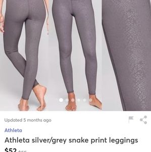 Athleta Snake Skin Legging EUC